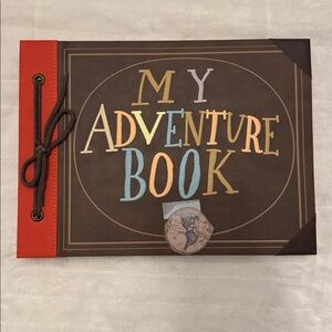 Brown and Red Adventure Scrapbook